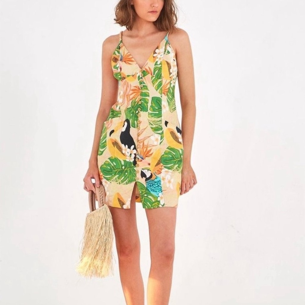 Farm Rio tropical summer dress